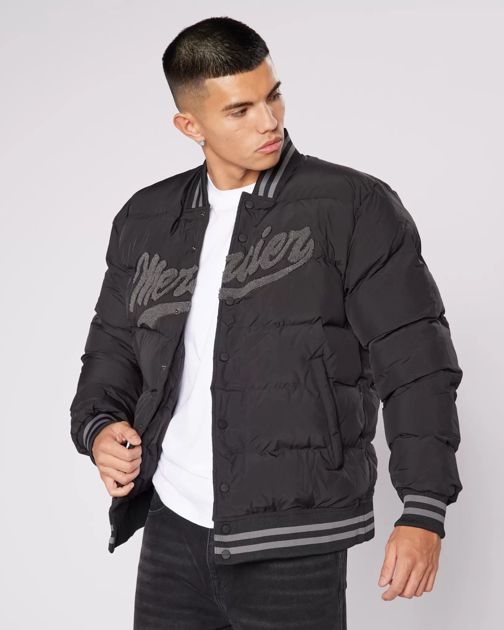 Hot Mercier Black Chester Jacket