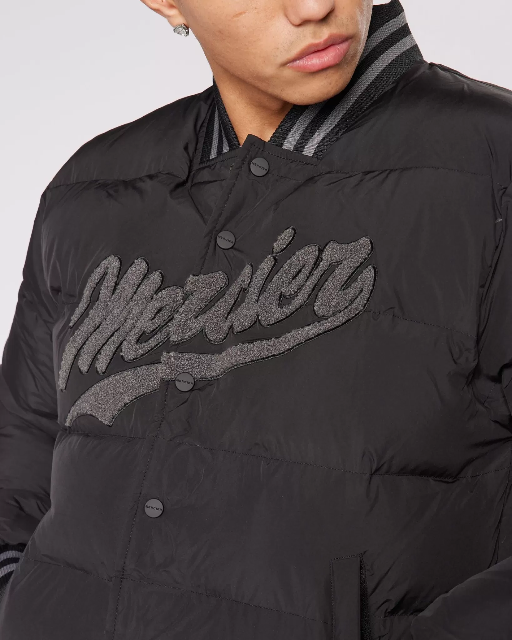 Hot Mercier Black Chester Jacket