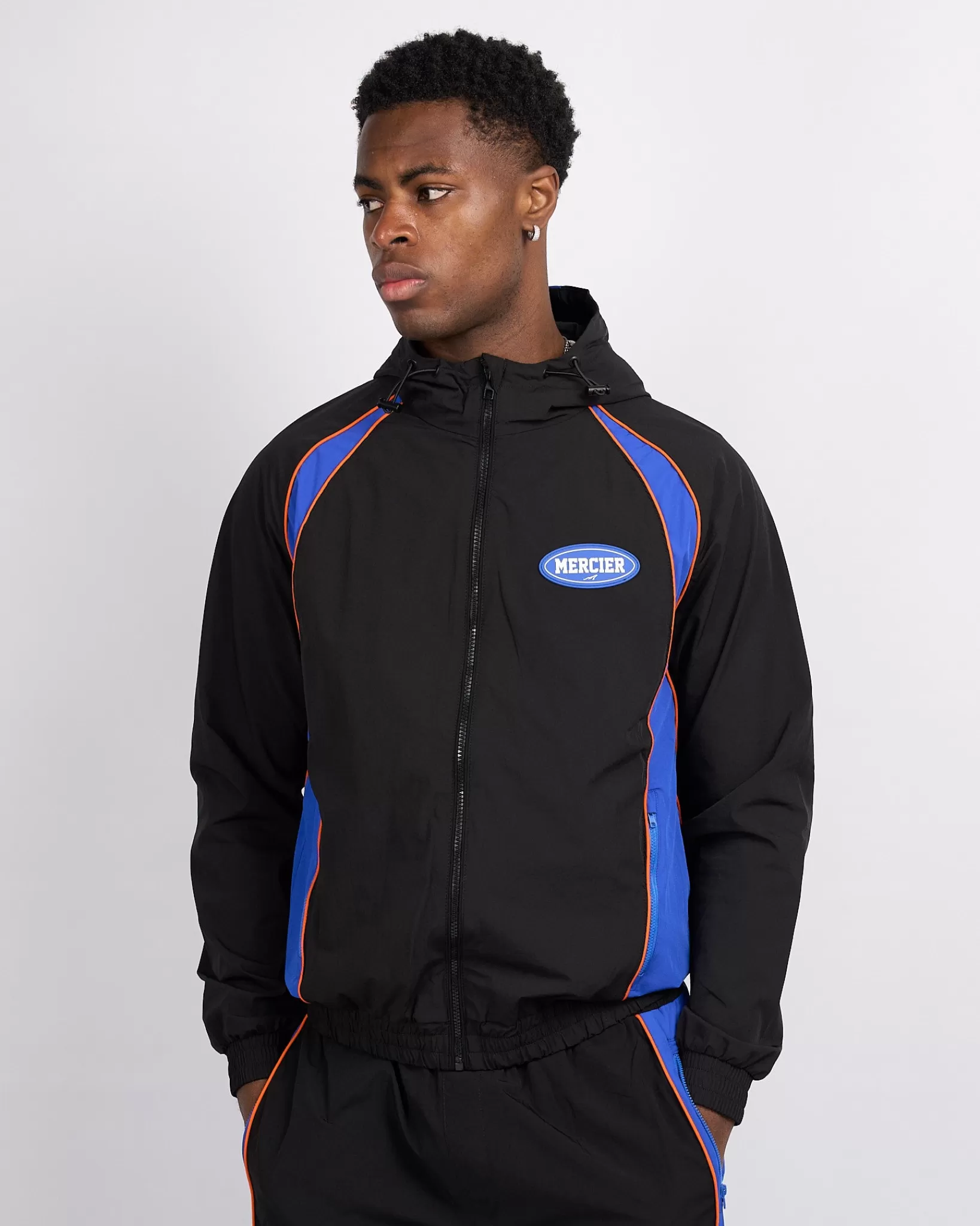 Best Mercier Black home racer Track Top