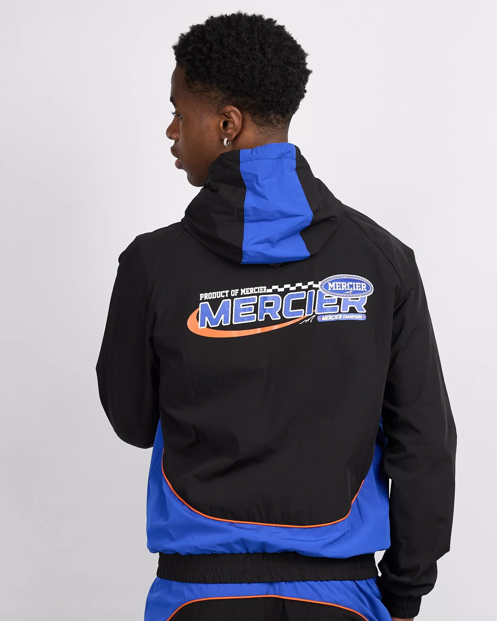 Best Mercier Black home racer Track Top