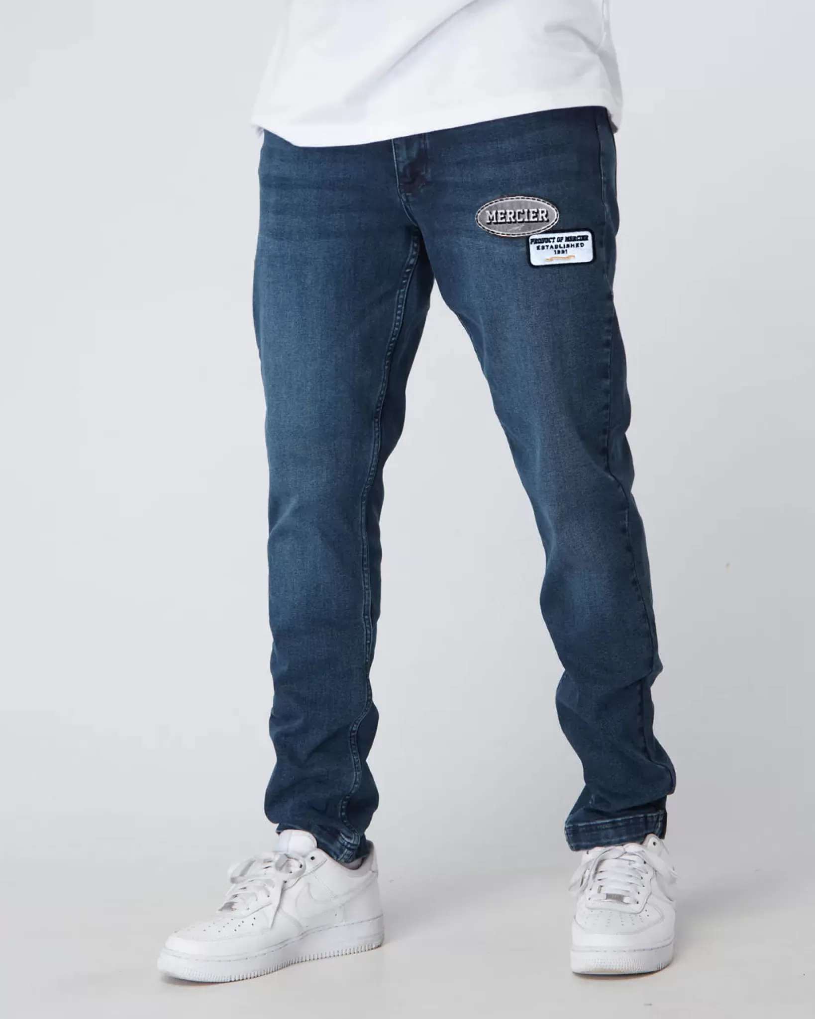 Sale Mercier Blue E Jeans Distintivo