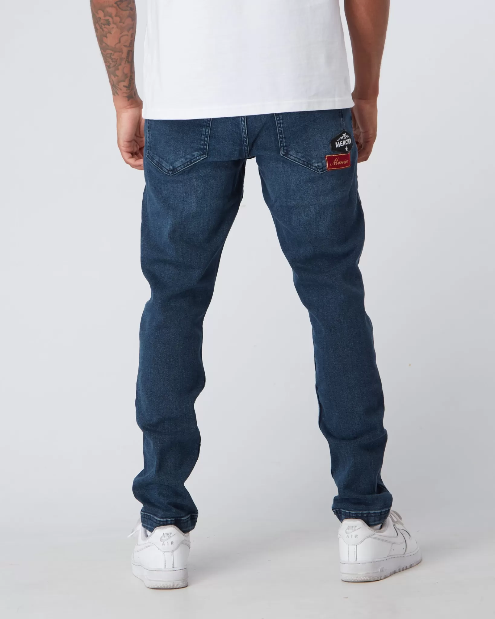 Sale Mercier Blue E Jeans Distintivo