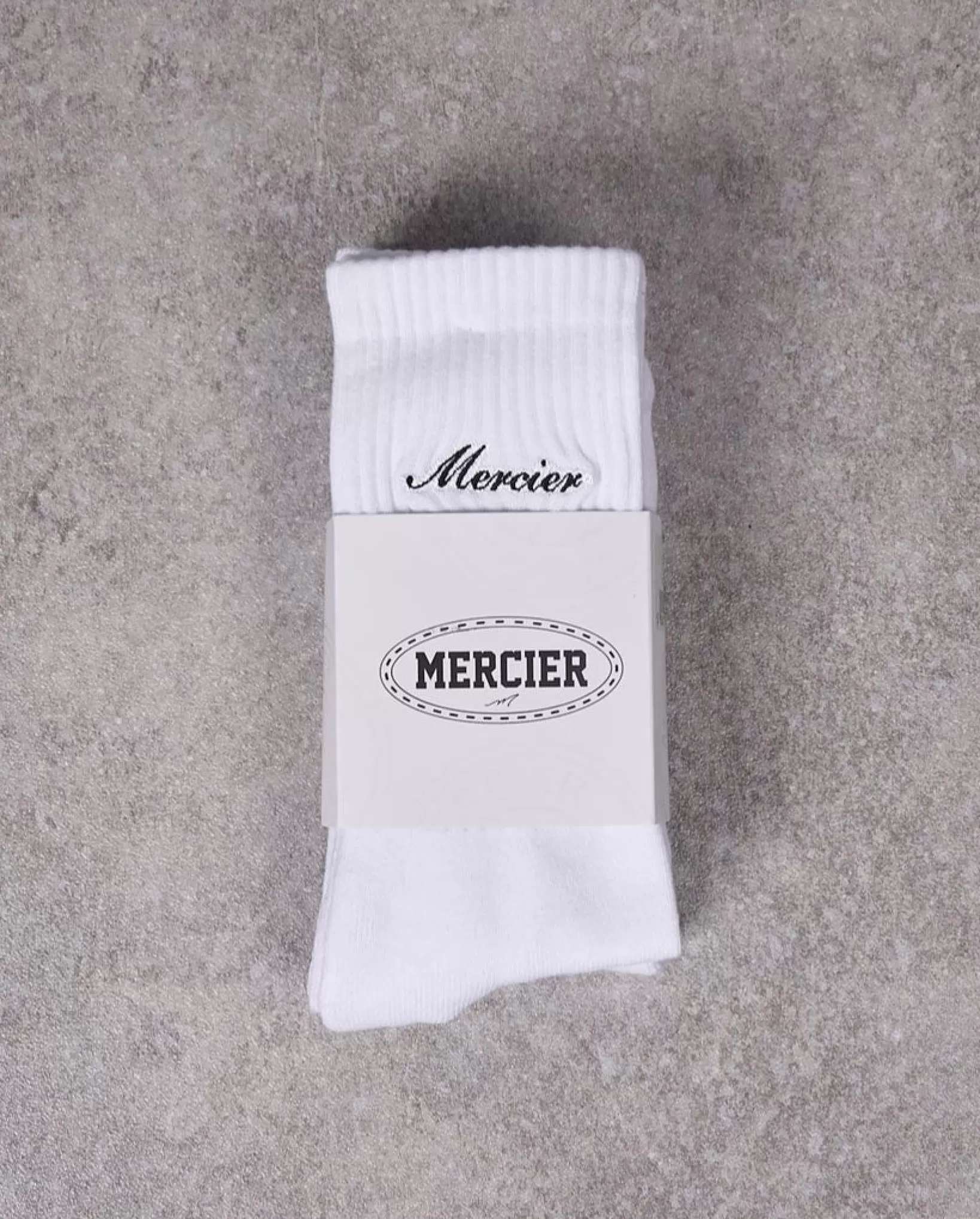 Discount Mercier Confezione di calzini White Signature