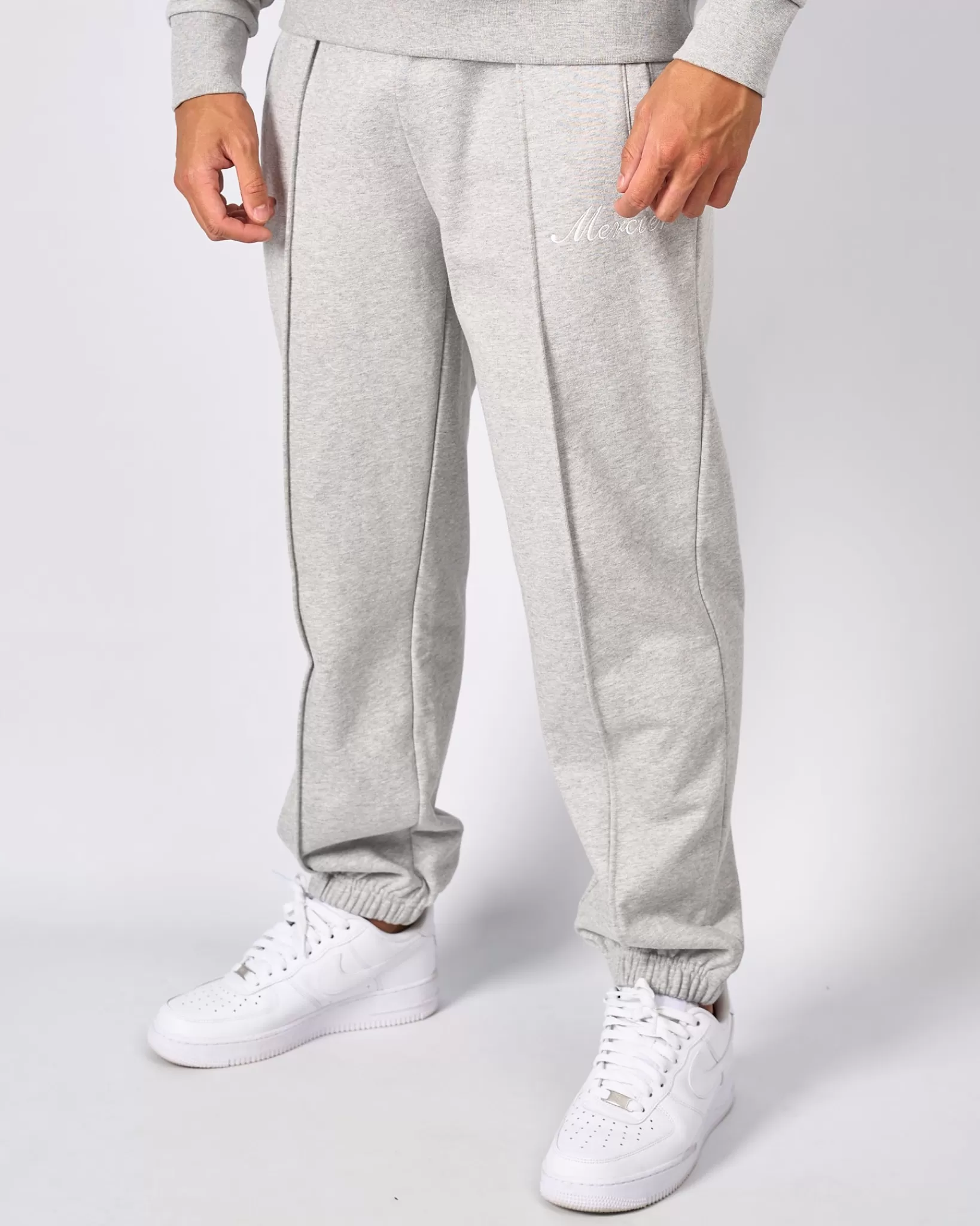 Fashion Mercier Grey Marl Authenticity Jogger