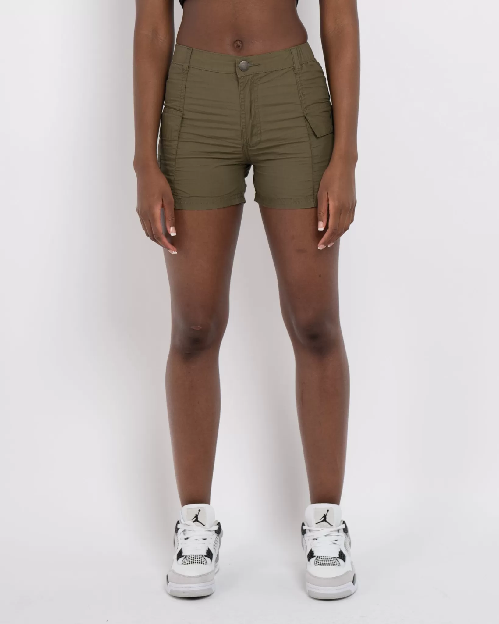 Discount Mercier Pantaloncini cargo da donna Khaki Perrier