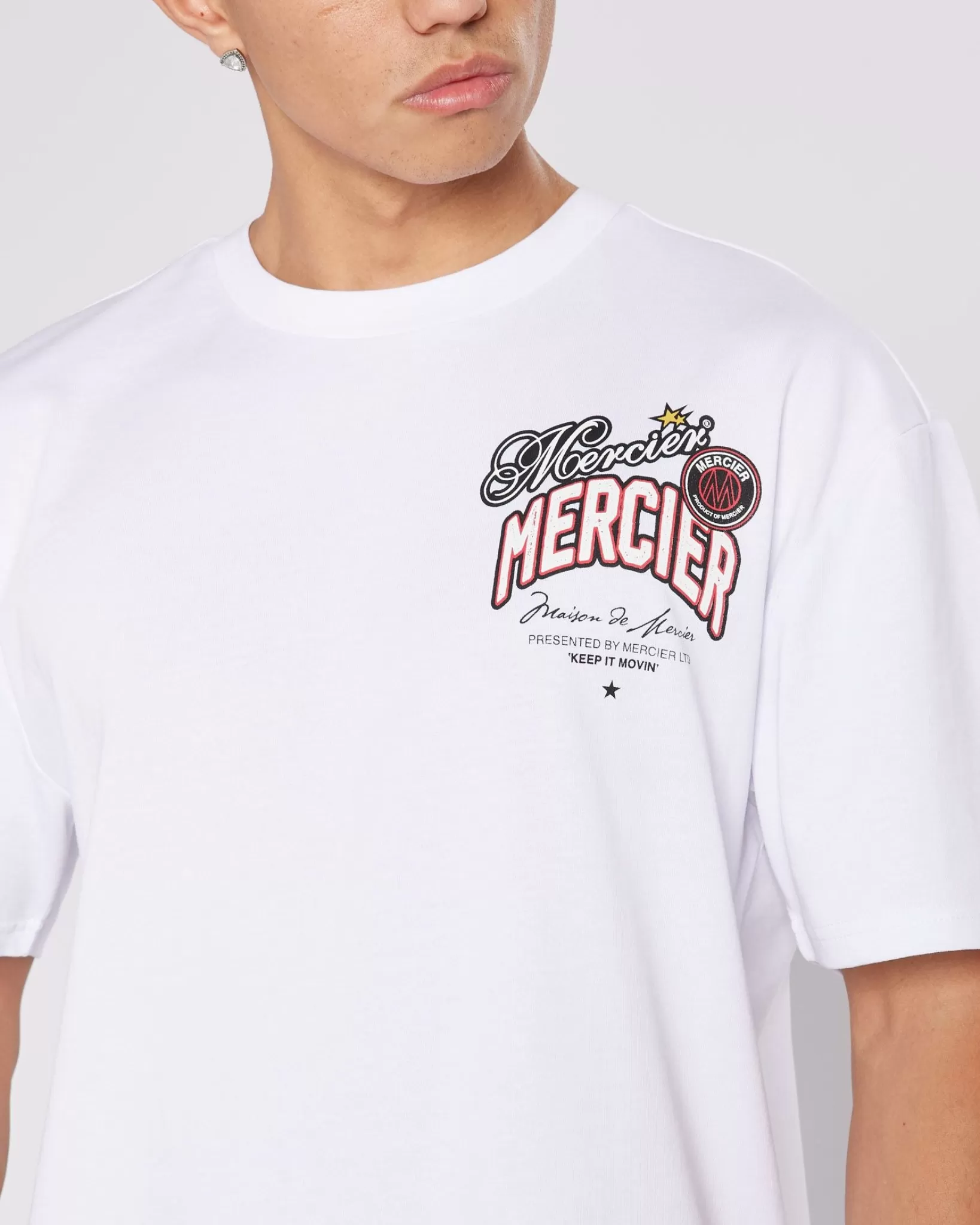 Fashion Mercier White Guerrilla Tshirt